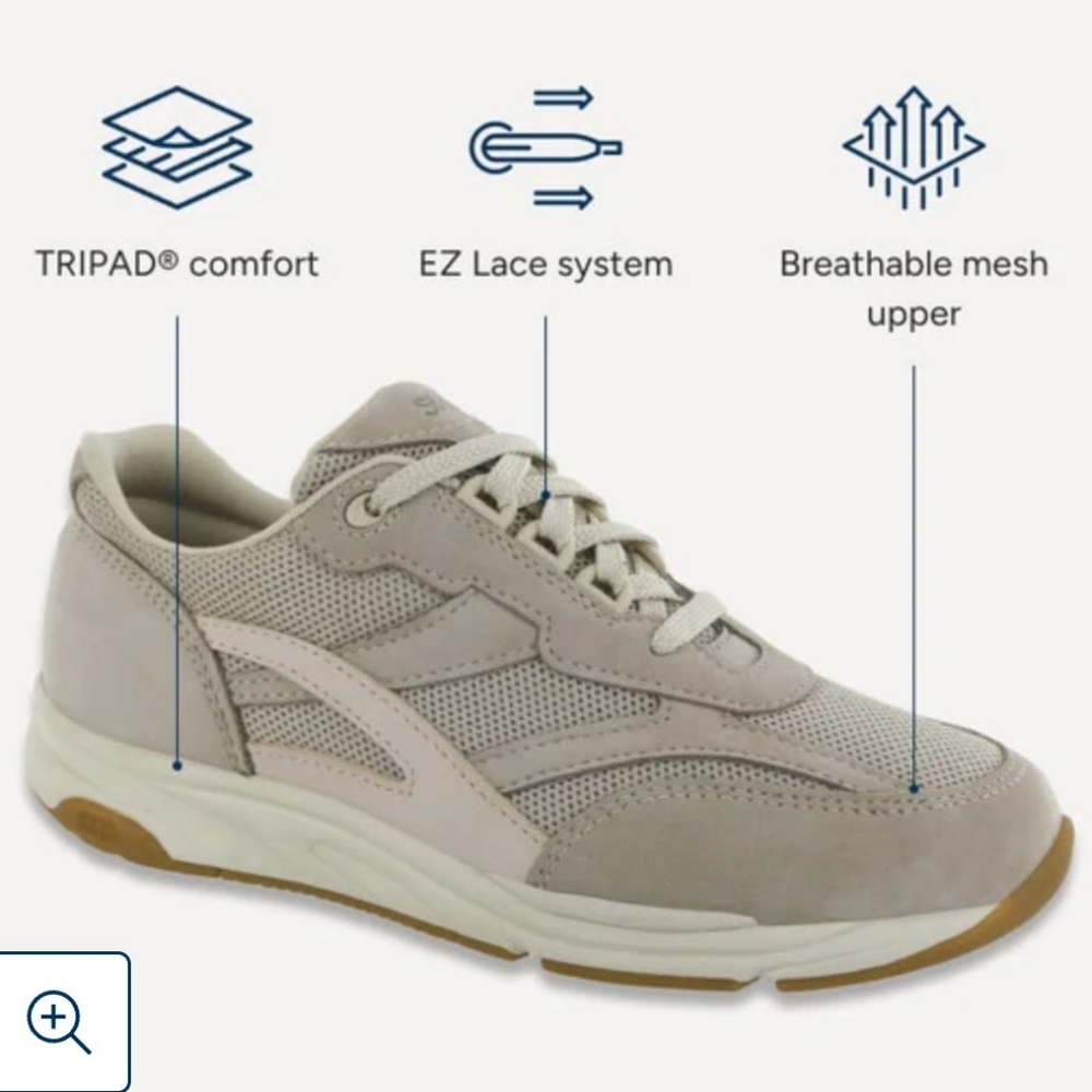 SAS Men's Gray  Sneakers - Picture 2 of 9